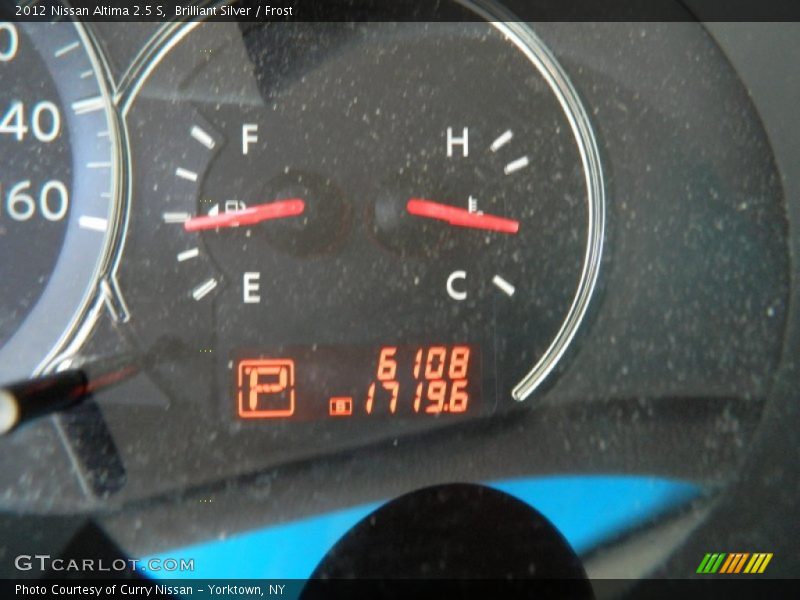 Brilliant Silver / Frost 2012 Nissan Altima 2.5 S