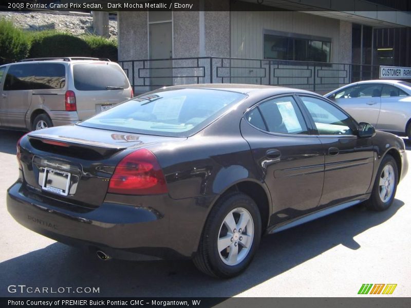 Dark Mocha Metallic / Ebony 2008 Pontiac Grand Prix Sedan