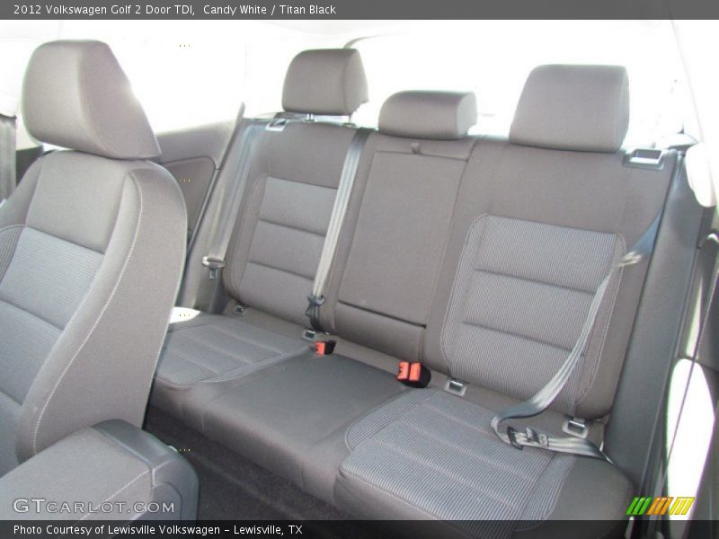  2012 Golf 2 Door TDI Titan Black Interior