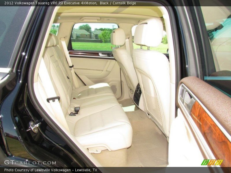 Black / Cornsilk Beige 2012 Volkswagen Touareg VR6 FSI Executive 4XMotion