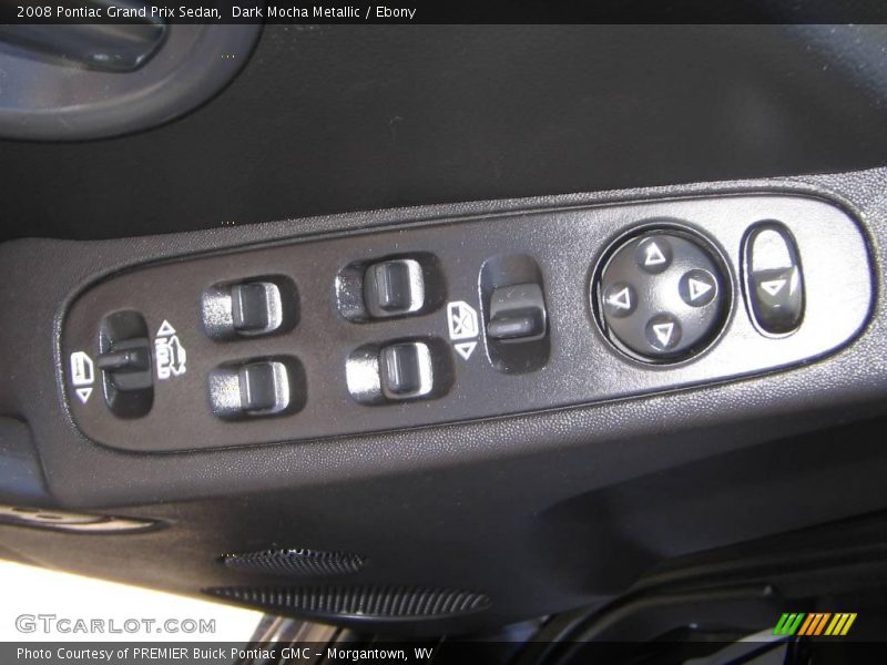 Dark Mocha Metallic / Ebony 2008 Pontiac Grand Prix Sedan