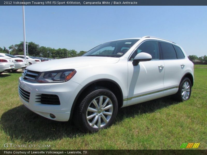 Campanella White / Black Anthracite 2012 Volkswagen Touareg VR6 FSI Sport 4XMotion