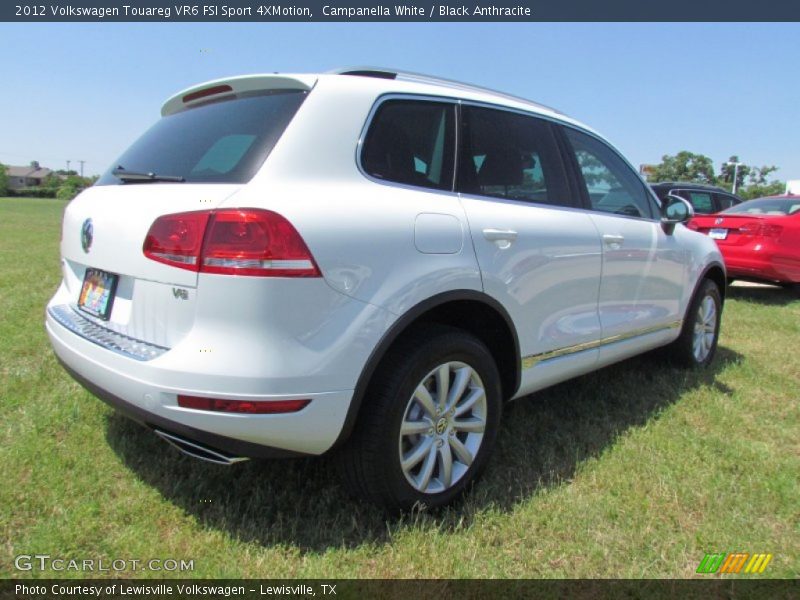 Campanella White / Black Anthracite 2012 Volkswagen Touareg VR6 FSI Sport 4XMotion