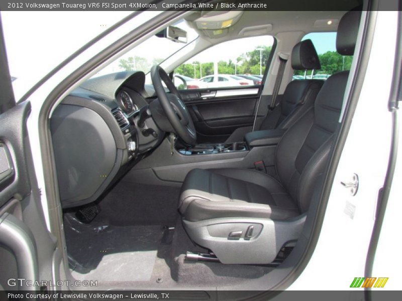 Campanella White / Black Anthracite 2012 Volkswagen Touareg VR6 FSI Sport 4XMotion