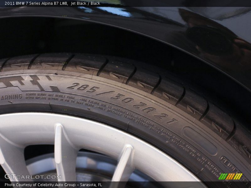 285/30 ZR21 - 2011 BMW 7 Series Alpina B7 LWB