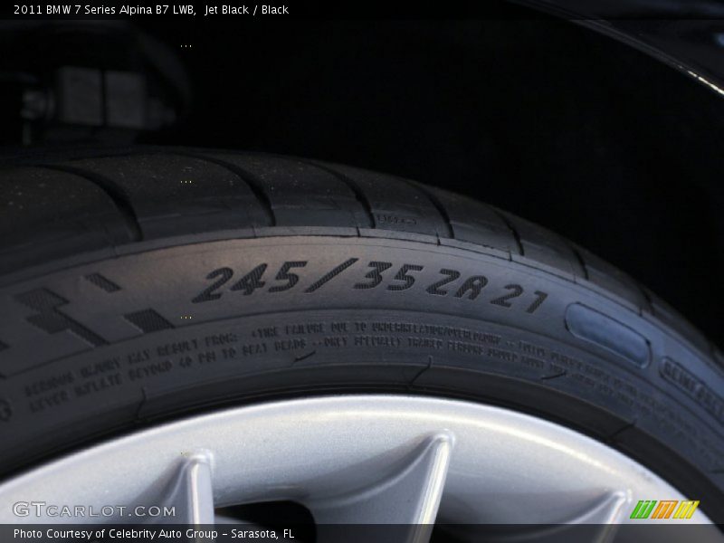 Jet Black / Black 2011 BMW 7 Series Alpina B7 LWB