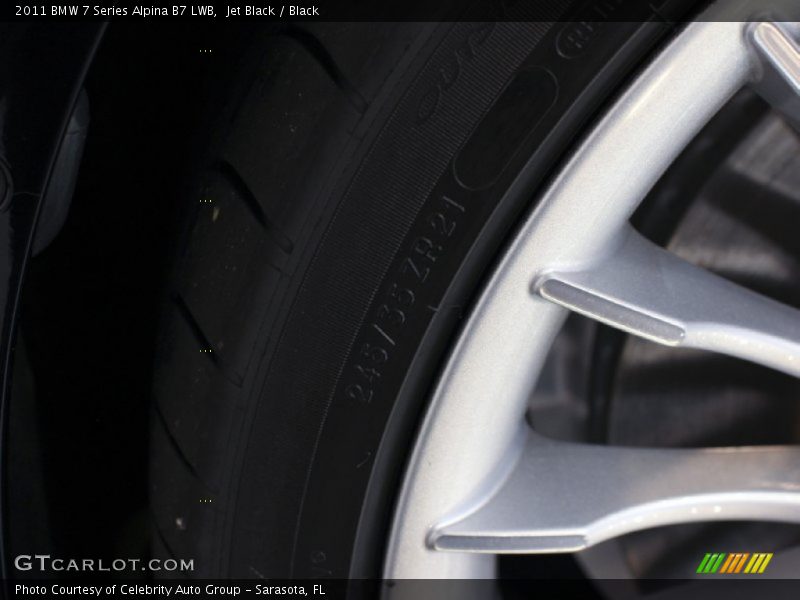 Jet Black / Black 2011 BMW 7 Series Alpina B7 LWB