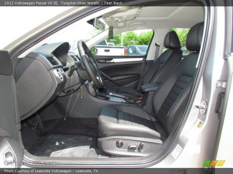 Tungsten Silver Metallic / Titan Black 2012 Volkswagen Passat V6 SE