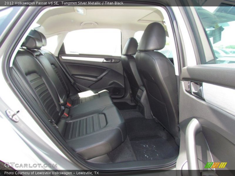 Tungsten Silver Metallic / Titan Black 2012 Volkswagen Passat V6 SE