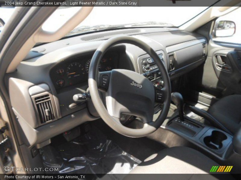Light Pewter Metallic / Dark Slate Gray 2004 Jeep Grand Cherokee Laredo