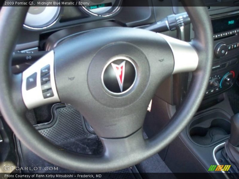 Midnight Blue Metallic / Ebony 2009 Pontiac G5