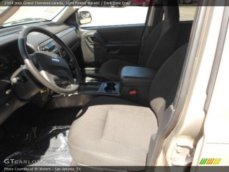 Light Pewter Metallic / Dark Slate Gray 2004 Jeep Grand Cherokee Laredo