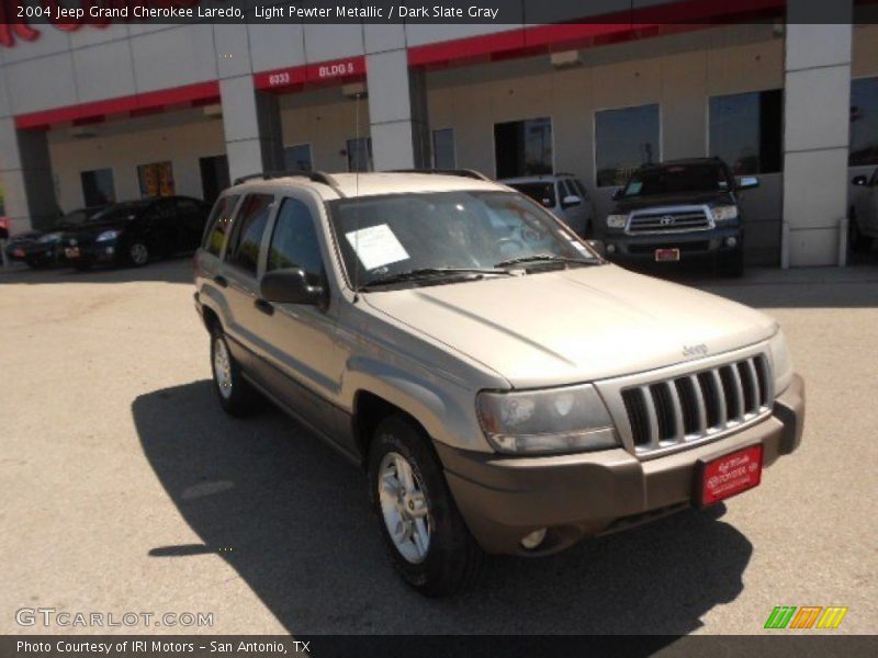 Light Pewter Metallic / Dark Slate Gray 2004 Jeep Grand Cherokee Laredo