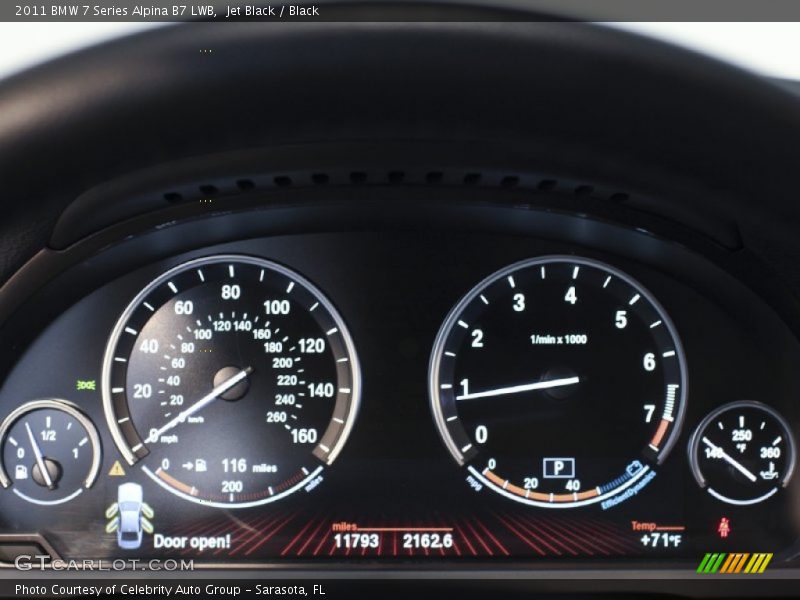  2011 7 Series Alpina B7 LWB Alpina B7 LWB Gauges