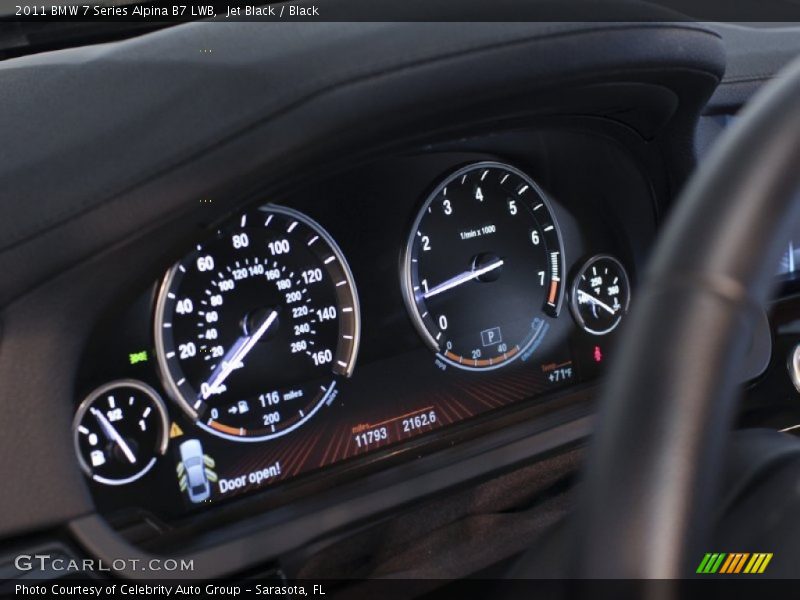  2011 7 Series Alpina B7 LWB Alpina B7 LWB Gauges
