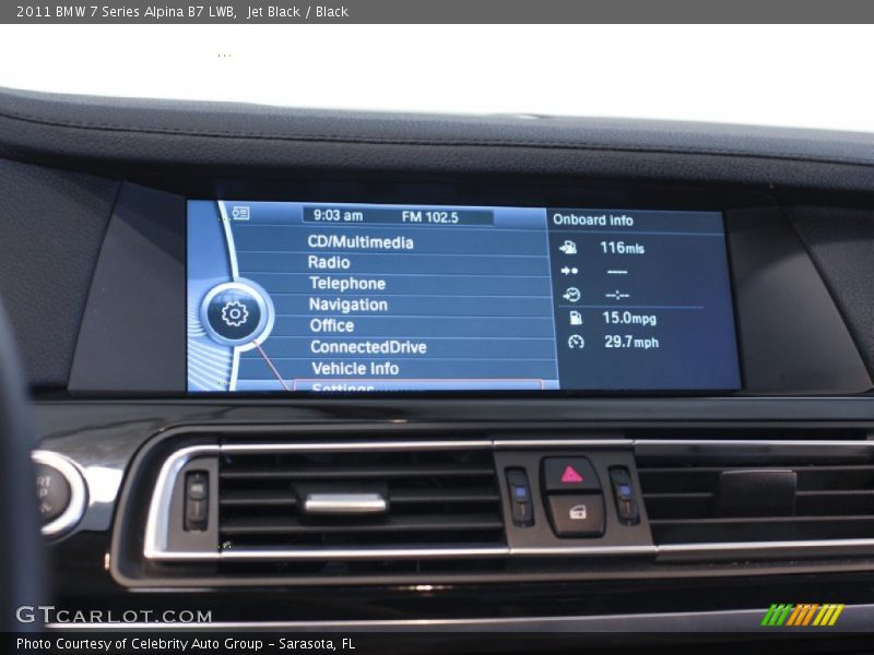 Jet Black / Black 2011 BMW 7 Series Alpina B7 LWB