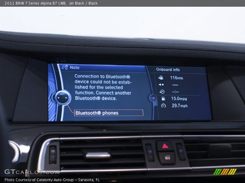 Jet Black / Black 2011 BMW 7 Series Alpina B7 LWB