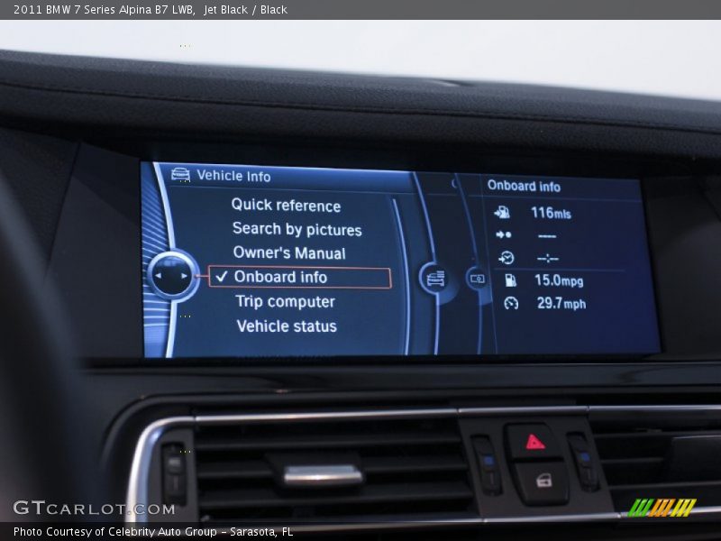 Jet Black / Black 2011 BMW 7 Series Alpina B7 LWB