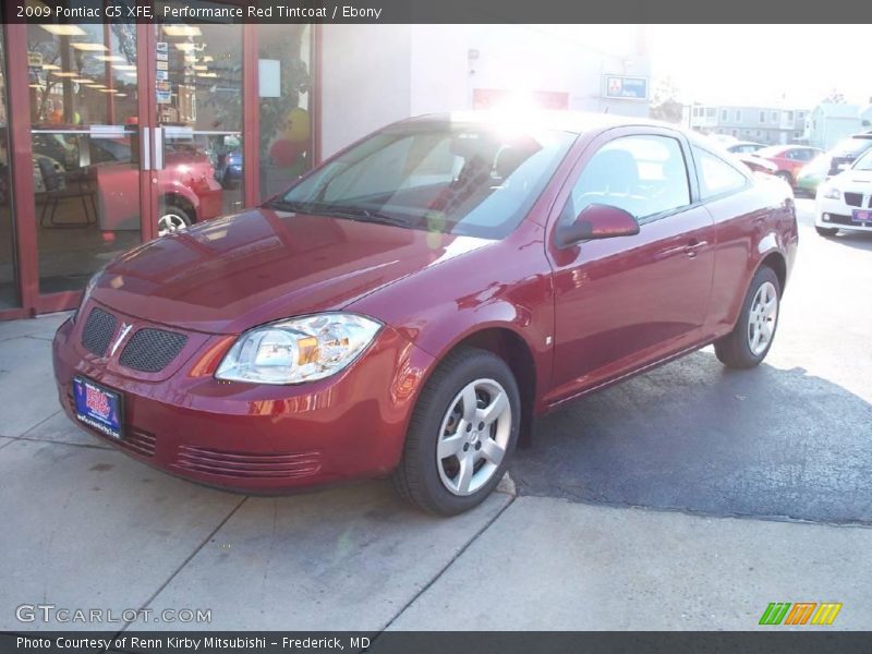 Performance Red Tintcoat / Ebony 2009 Pontiac G5 XFE