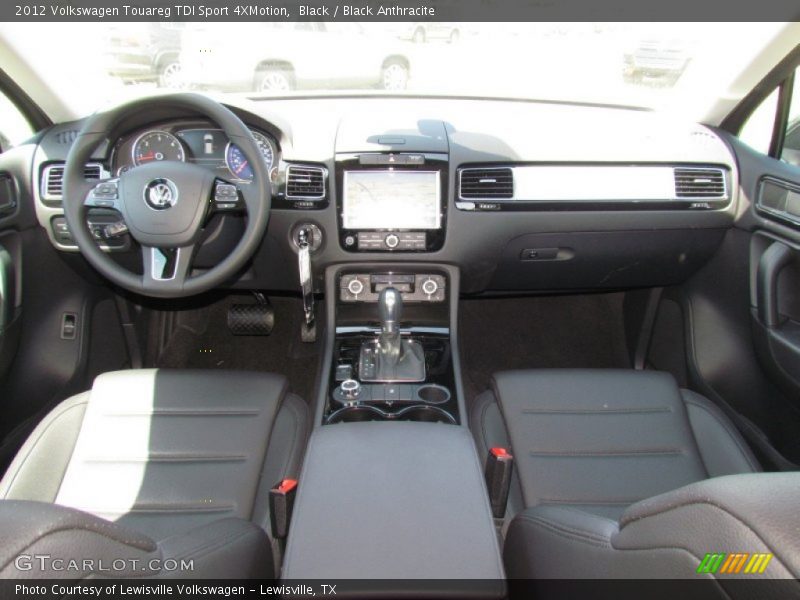 Black / Black Anthracite 2012 Volkswagen Touareg TDI Sport 4XMotion