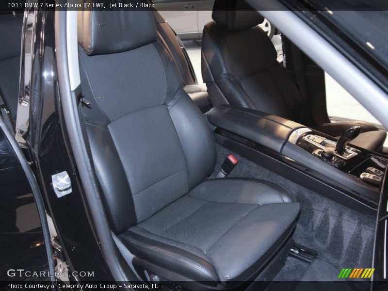 Front Seat of 2011 7 Series Alpina B7 LWB