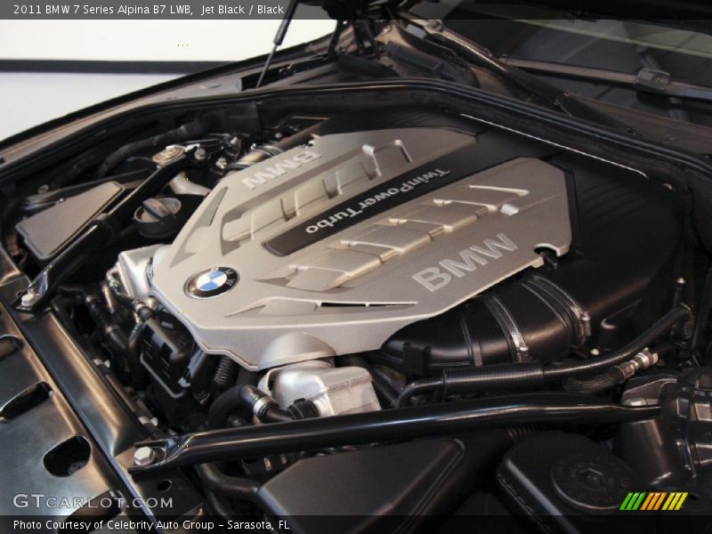  2011 7 Series Alpina B7 LWB Engine - 4.4 Liter Alpina DI Bi-Turbocharged DOHC 32-Valve VVT V8