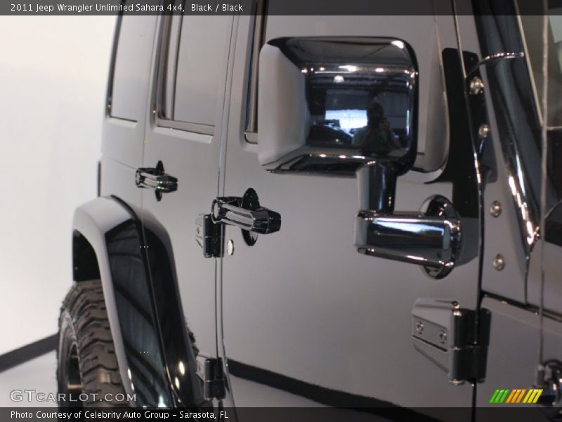 Black / Black 2011 Jeep Wrangler Unlimited Sahara 4x4