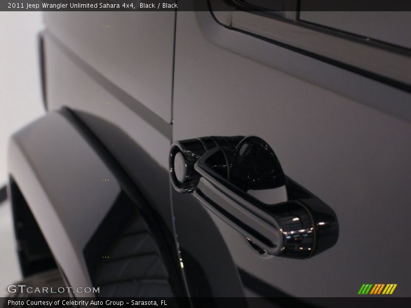 Black / Black 2011 Jeep Wrangler Unlimited Sahara 4x4