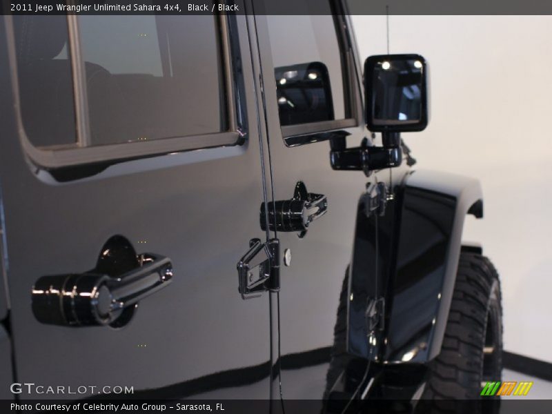 Black / Black 2011 Jeep Wrangler Unlimited Sahara 4x4