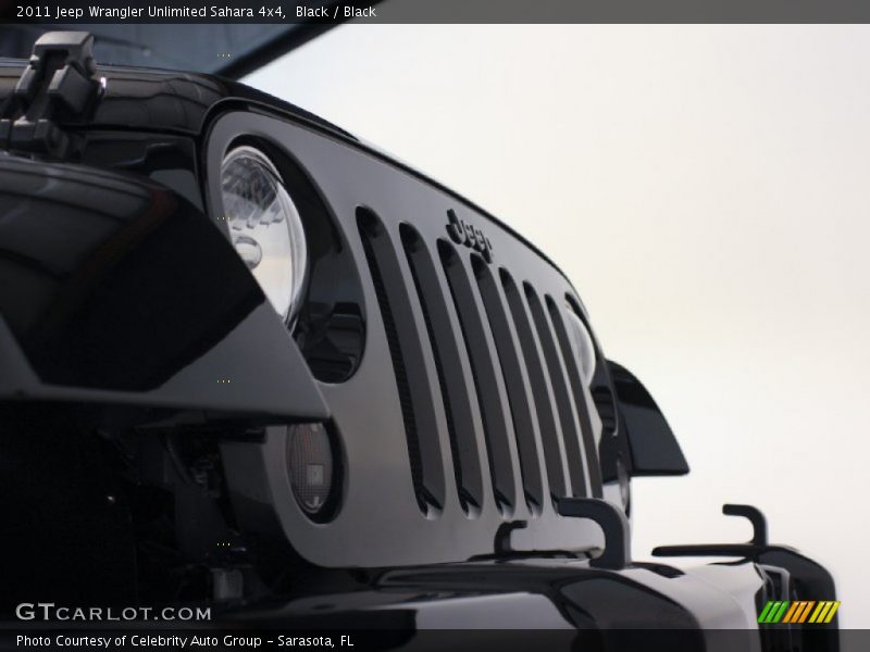 Black / Black 2011 Jeep Wrangler Unlimited Sahara 4x4