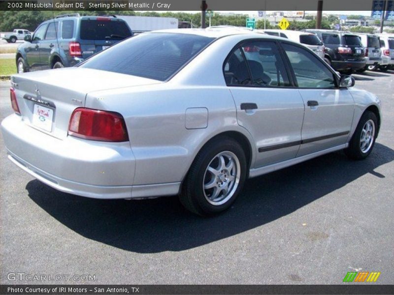 Sterling Silver Metallic / Gray 2002 Mitsubishi Galant DE