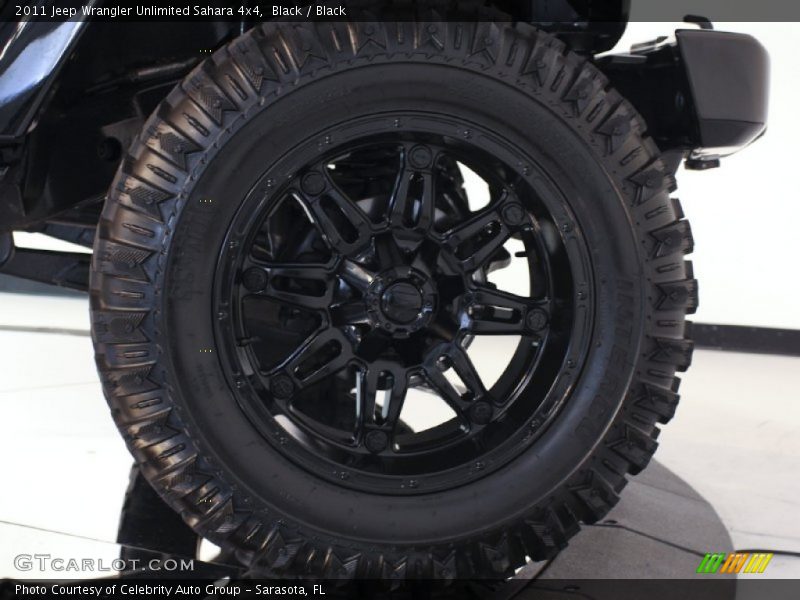 Black / Black 2011 Jeep Wrangler Unlimited Sahara 4x4