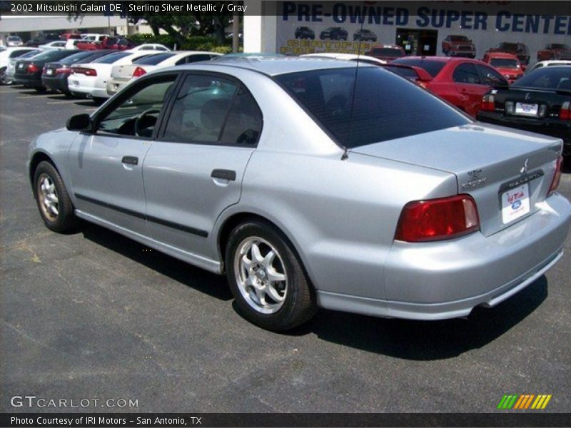 Sterling Silver Metallic / Gray 2002 Mitsubishi Galant DE