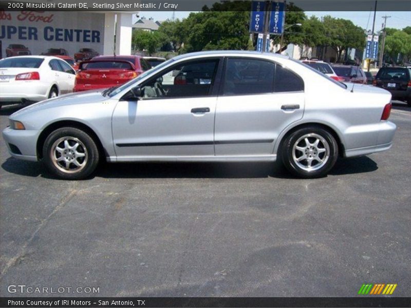 Sterling Silver Metallic / Gray 2002 Mitsubishi Galant DE