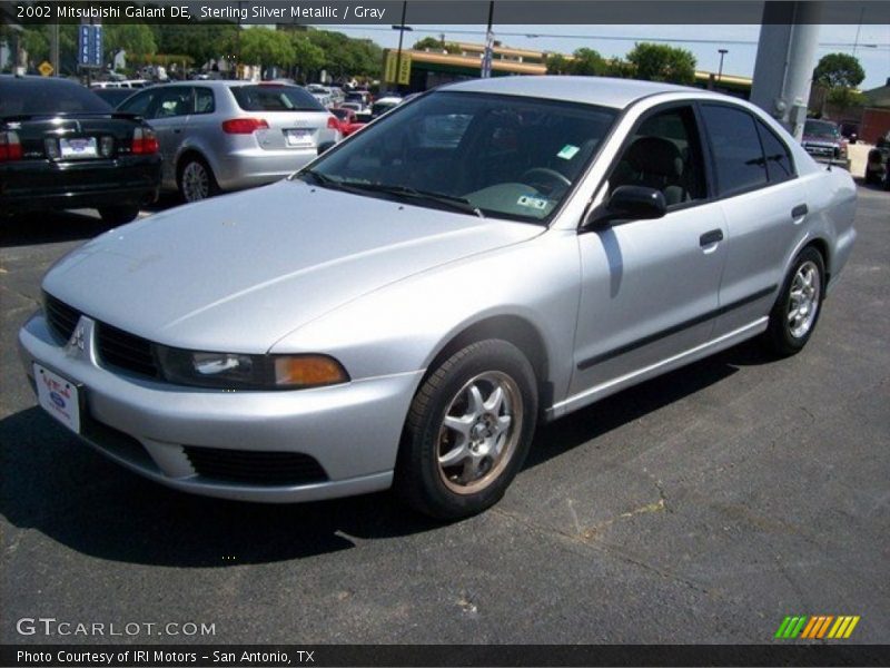 Sterling Silver Metallic / Gray 2002 Mitsubishi Galant DE