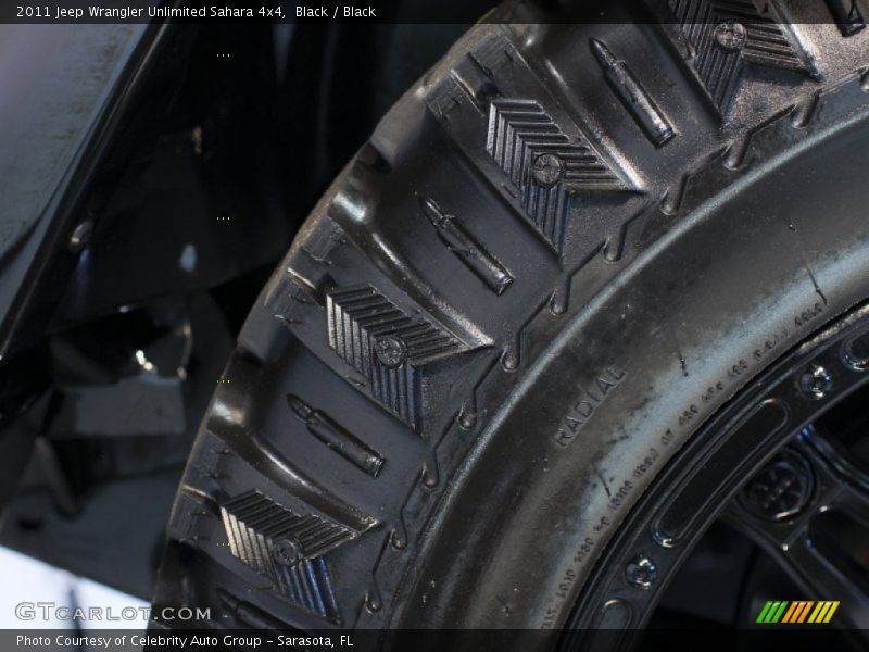 Black / Black 2011 Jeep Wrangler Unlimited Sahara 4x4