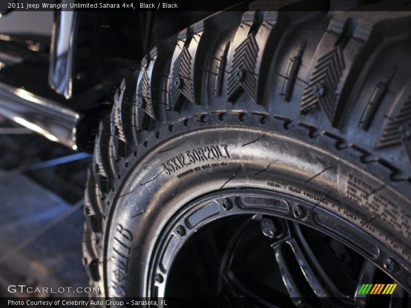 Black / Black 2011 Jeep Wrangler Unlimited Sahara 4x4