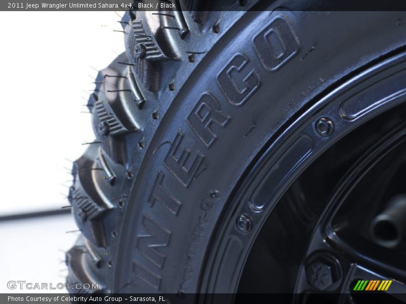 Black / Black 2011 Jeep Wrangler Unlimited Sahara 4x4