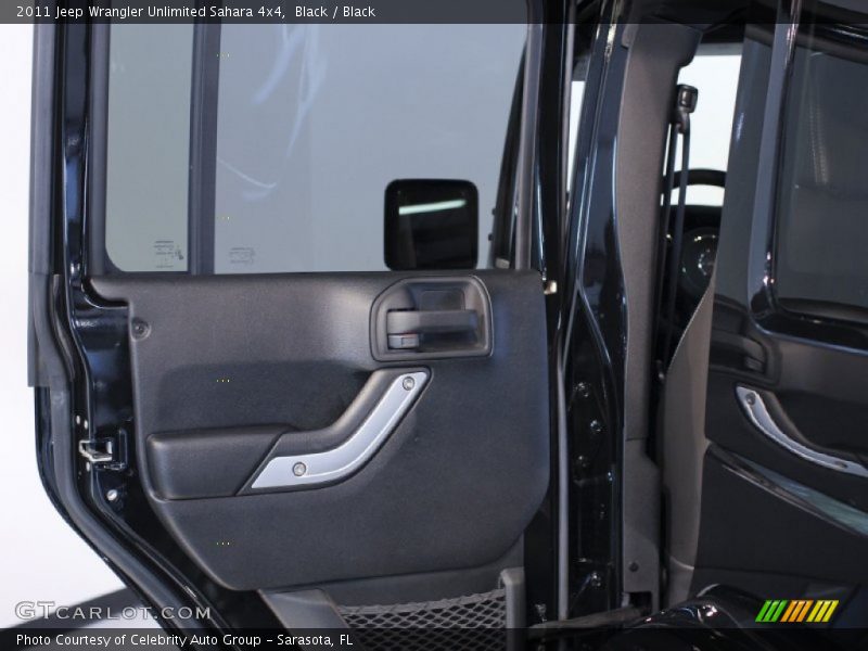 Black / Black 2011 Jeep Wrangler Unlimited Sahara 4x4