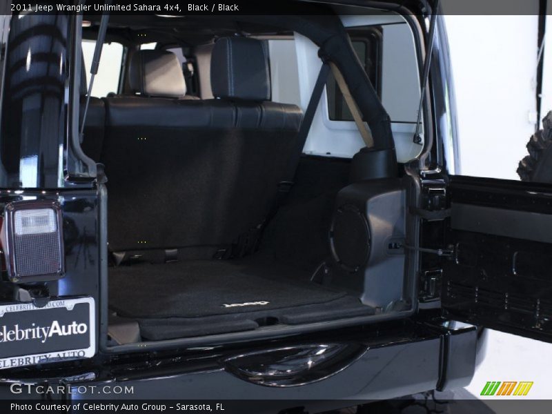 Black / Black 2011 Jeep Wrangler Unlimited Sahara 4x4