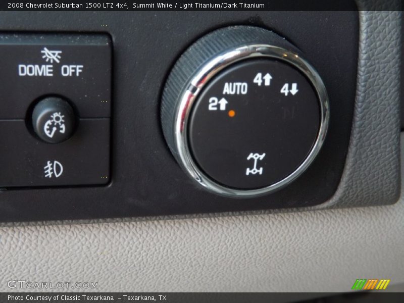 Summit White / Light Titanium/Dark Titanium 2008 Chevrolet Suburban 1500 LTZ 4x4