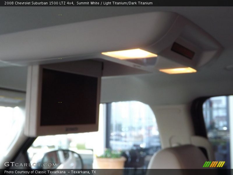 Summit White / Light Titanium/Dark Titanium 2008 Chevrolet Suburban 1500 LTZ 4x4