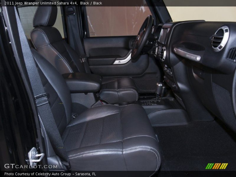 Black / Black 2011 Jeep Wrangler Unlimited Sahara 4x4