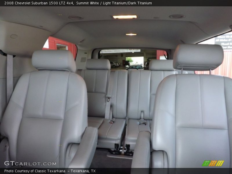 Summit White / Light Titanium/Dark Titanium 2008 Chevrolet Suburban 1500 LTZ 4x4