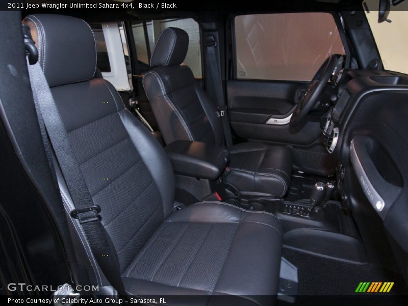 Black / Black 2011 Jeep Wrangler Unlimited Sahara 4x4