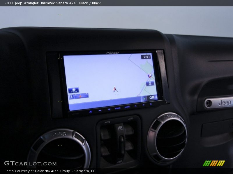 Black / Black 2011 Jeep Wrangler Unlimited Sahara 4x4