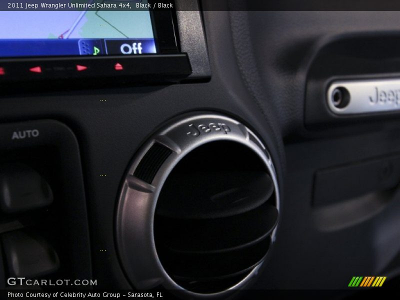 Black / Black 2011 Jeep Wrangler Unlimited Sahara 4x4