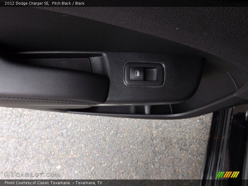 Pitch Black / Black 2012 Dodge Charger SE
