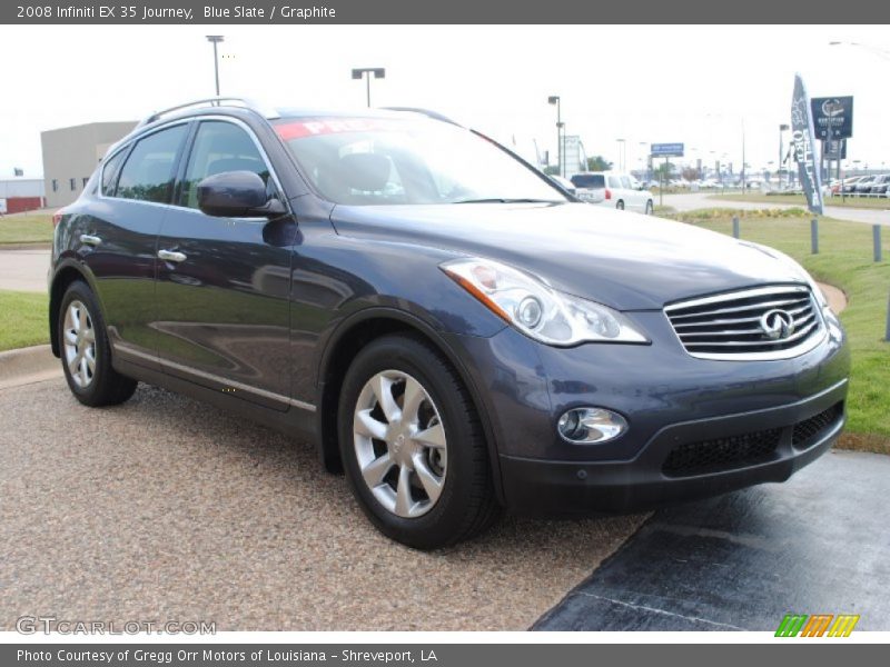 Blue Slate / Graphite 2008 Infiniti EX 35 Journey