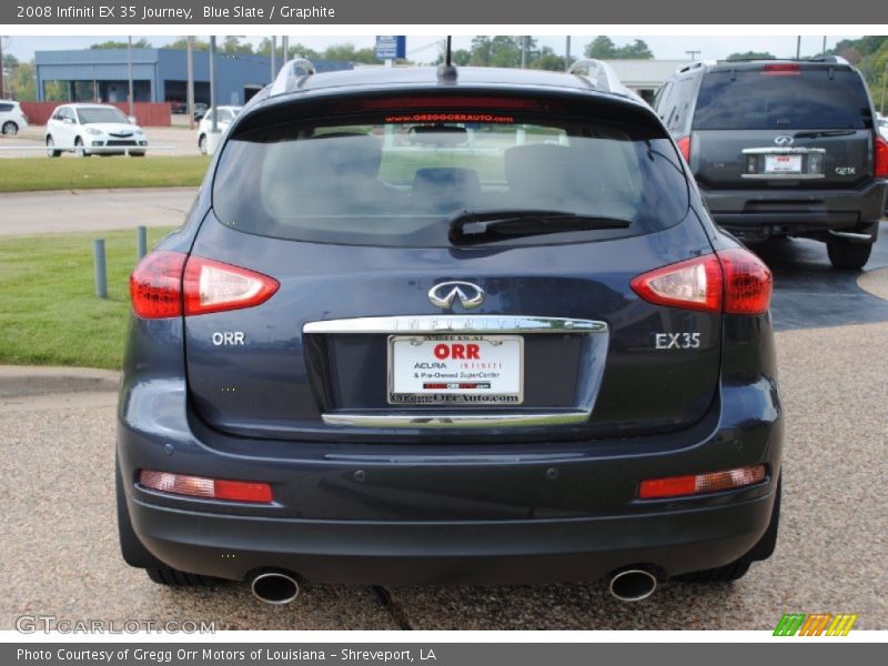 Blue Slate / Graphite 2008 Infiniti EX 35 Journey